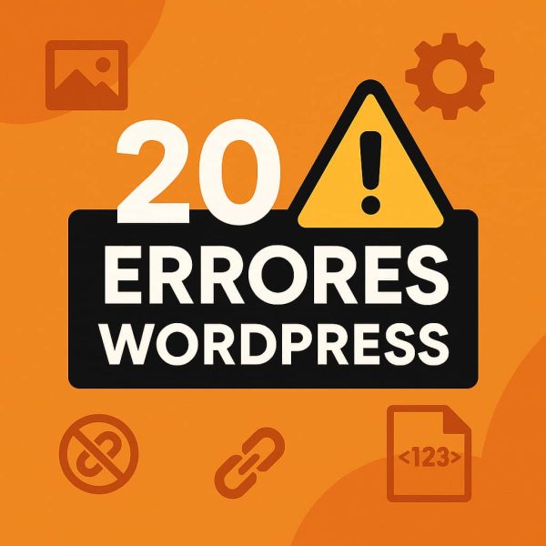 20 ERRORES EN WORDPRESS