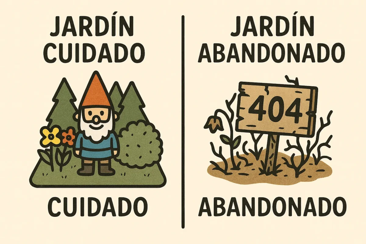 ¿Qué pasa si no hay mantenimiento?