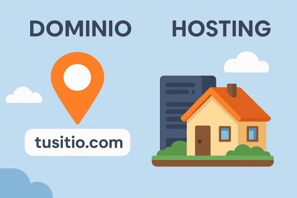 ¿Qué es hosting y dominio?